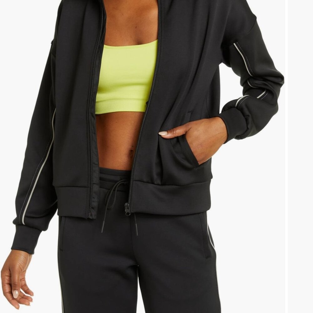 NWOT Zella Tour Triple Knit Performance Track Jacket (Sold Out Online)